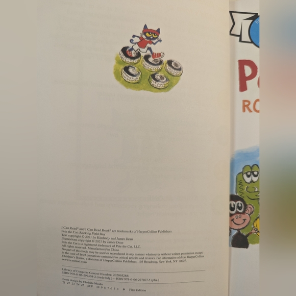 I Can Read! Beginning 1 Reading Pete The Cat Rocking Field Day Set of 10 Books - Picture 7 of 10